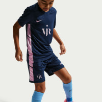 Nike Vinicius Jr Academy Trainingsset Kids Donkerblauw Lichtroze Zilver