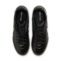 Nike Tiempo Streetgato Straatvoetbalschoenen Zwart Wit