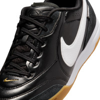 Nike Tiempo Streetgato Straatvoetbalschoenen Zwart Wit