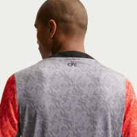 Nike Chelsea Academy Pro Training Shirt 2025-2026 Grey Orange Dark Blue