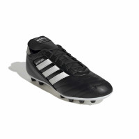 adidas Kaiser Liga 2 Gras Voetbalschoenen (FG) Zwart Wit