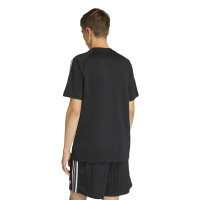 adidas België Originals T-Shirt Zwart Lichtblauw Roze