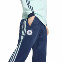adidas Duitsland Originals Trainingsbroek Donkerblauw Lichtblauw Wit