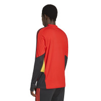 adidas België Trainingstrui 1/4-Zip 2026-2028 Rood Geel Zwart