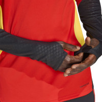 adidas België Trainingspak 1/4-Zip 2026-2028 Rood Zwart Geel