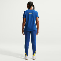Nike FC Barcelona Strike Trainingsbroek 2025-2026 Dames Donkerblauw Felgeel