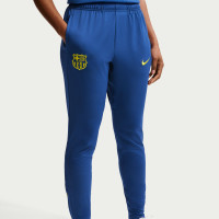 Nike FC Barcelona Strike Trainingsbroek 2025-2026 Dames Donkerblauw Felgeel