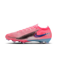 Nike Zoom Mercurial Vapor 16 Vinicius Júnior Elite Gras Football Boots (FG) Hot Pink Purple Silver
