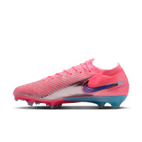 Nike Zoom Mercurial Vapor 16 Vinicius Júnior Elite Gras Football Boots (FG) Hot Pink Purple Silver