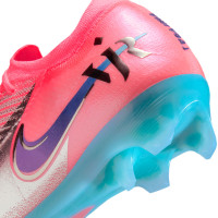 Nike Zoom Mercurial Vapor 16 Vinicius Júnior Elite Gras Football Boots (FG) Hot Pink Purple Silver