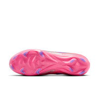 Nike Zoom Mercurial Vapor 16 Vinicius Júnior Pro Gras Voetbalschoenen (FG) Felroze Paars Zilver