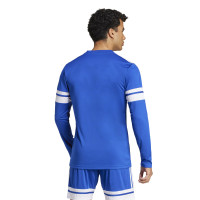 adidas Squadra 25 Long Sleeve Football Shirt Blue White