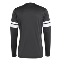adidas Squadra 25 Long Sleeve Football Shirt Black White