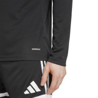 adidas Squadra 25 Long Sleeve Football Shirt Black White