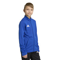 adidas Entrada 26 Trainingspak Full-Zip Kids Blauw Donkerblauw