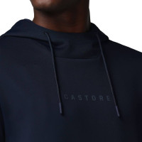 Castore Flex Lifestyle Jogging Suit Hooded Dark Blue Grey Blue