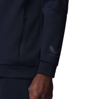 Castore Flex Lifestyle Jogging Suit Hooded Dark Blue Grey Blue