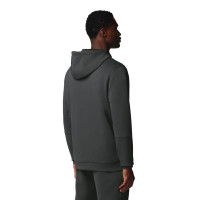 Castore Flex Lifestyle Joggingpak Hooded Donkergrijs Zwart