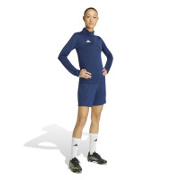 adidas Entrada 26 Women's Training Shorts Dark Blue White