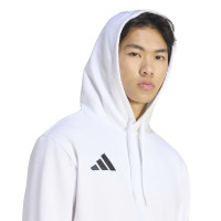 adidas Entrada 26 Hoodie White Black