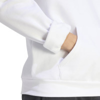 adidas Entrada 26 Hoodie White Black