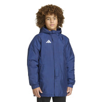 adidas Entrada 26 Stadium Kids Jacket Dark Blue White