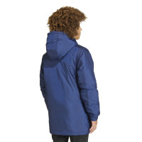 adidas Entrada 26 Stadium Kids Jacket Dark Blue White