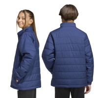 adidas Entrada 26 Tussenjas Kids Donkerblauw Wit