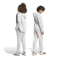 adidas Entrada 26 Joggingpak Full-Zip Vest Kids Grijs Wit