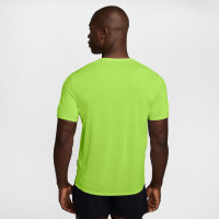 Nike Miler Breathe Training Shirt Bright Green Silver