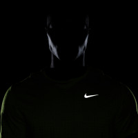 Nike Miler Breathe Training Shirt Bright Green Silver