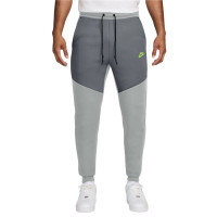 Nike Tech Fleece Sportswear Trainingspak Grijs Donkergrijs Felgroen