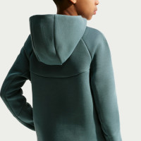 Nike Tech Fleece Sportswear Vest Kids Blauwgroen Zwart