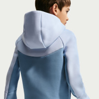 Nike Tech Fleece Sportswear Tracksuit Kids Light Blue Dark Blue Black