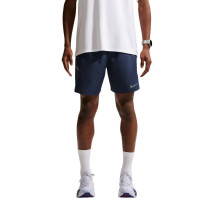 Nike Miler 7"Brief-Lined Trainingsbroekje Donkerblauw Zilver