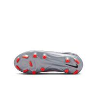 Nike Phantom 6 Low Alèxia Putellas Academy Gras / Kunstgras Voetbalschoenen (MG) Kids Lichtpaars Felrood Zilver