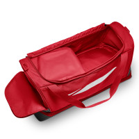 Nike Academy Team F26 Voetbaltas Large Schoenenvak Lichtrood Zwart