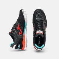 Joma Top Flex Rebound Zaalvoetbalschoenen (IN) Zwart Rood Turquoise