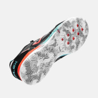 Joma Top Flex Rebound Zaalvoetbalschoenen (IN) Zwart Rood Turquoise