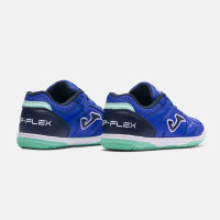 Joma Top Flex Zaalvoetbalschoenen (IN) Kids Blauw Donkerblauw Turquoise