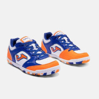 Joma Top Flex Indoor Football Boots (IN) Kids White Blue Orange