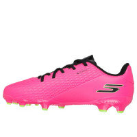 Skechers SKX_2 Grass/Artificial Grass Football Boots (MG) Kids Pink Black
