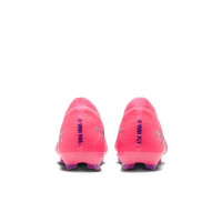 Nike Zoom Mercurial Vapor 16 Vinicius Júnior Pro Gras Voetbalschoenen (FG) Kids Felroze Paars Zilver