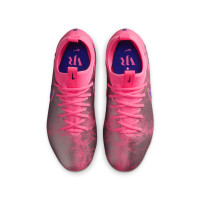 Nike Zoom Mercurial Vapor 16 Vinicius Júnior Academy Gras / Kunstgras Voetbalschoenen (MG) Kids Felroze Paars