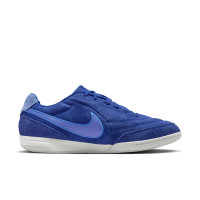 Nike Tiempo Streetgato Premium Straatvoetbalschoenen Blauw Paarsblauw Lichtblauw