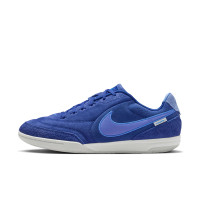 Nike Tiempo Streetgato Premium Straatvoetbalschoenen Blauw Paarsblauw Lichtblauw