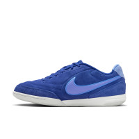 Nike Tiempo Streetgato Premium Straatvoetbalschoenen Blauw Paarsblauw Lichtblauw