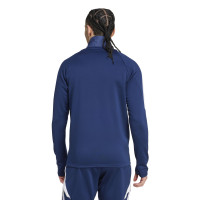 adidas Tiro 24 Winterized Trainingstrui 1/4-Zip Donkerblauw Wit