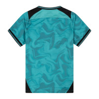 Cruyff Defense T-Shirt Kids Turquoise Black