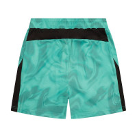 Cruyff Defense Kids Short Turquoise Black